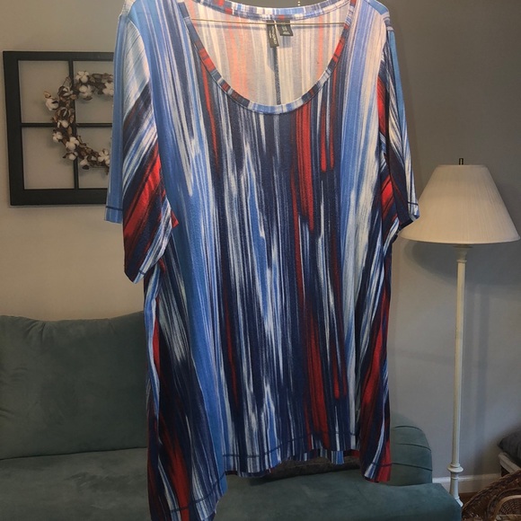 Cynthia Rowley Tops - Red, White & Blue Tunic Cynthia Rowley Tops - Red, White & Blue Tunic